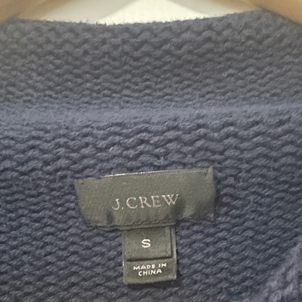 J. Crew Rollneck Sweater | Navy Small - Picture 2 of 3